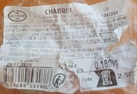 CHABROL au lait pasteurisé de vache