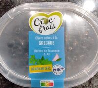 Olives noires à la grecque