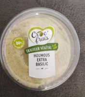 Houmous extra basilic