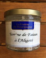 Terrine de faisan à l'Aligoté