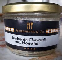 Terrine de Chevreuil aux noisettes