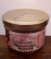 Terrine de canard aux Morilles