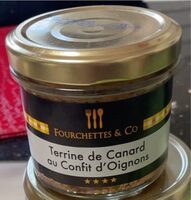 Terrine de canard au Confit d’Oignons