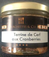 Terrine de cerf aux cranberries