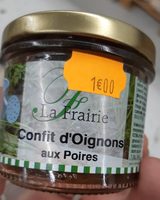 Confit d'Oignons aux Poires