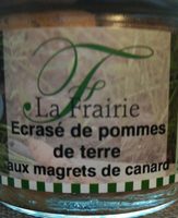 Ecrasé de pomme de terre aux magrets de canard