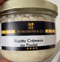 Risotto crémeux au poulet