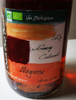 Allégresse Gamay Cabernet