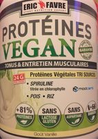Eric Favre Protéines Vegan