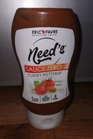 Sauce Zéro Curry Ketchup