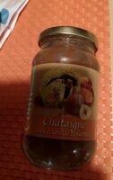 Crème de châtaignes aux éclats de noisettes