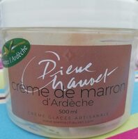 Glace à la crème de marron