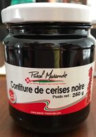 Confiture de cerises noires