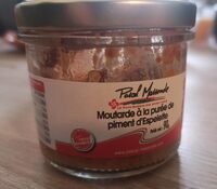 Moutarde à la purée de piment d'Espelette