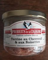 Terrine au chevreuil et au noisettes