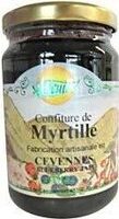 Confiture de myrtille sauvage