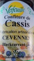 Confiture cassis