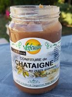 Confiture de châtaigne au zeste d'orange