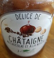 Delice de chataigne au chocolat et a la noisette VERFEUILLE
