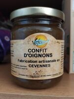 Confit d'oignons fabrication artisanale en CEVENNES