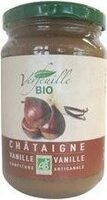 Confiture de chataigne et vanille bio VERFEUILLE