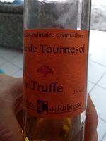 Huile de tournesol et truffe