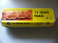 12 oeufs Frais