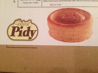 Pidy Vol-au-vent Repas With Lid, 9.5 CM - Pack Of