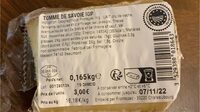 Tomme de savoie IGP