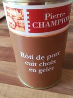 Rôti de porc cuit choix en gelée