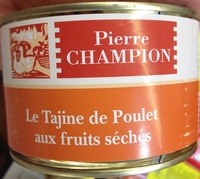 La tajine de poulet aux fruits séchés