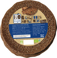 6 Galettes au blé noir Bio - Biologik