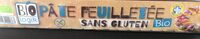 Pâte feuilletée sans gluten bio