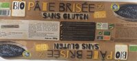 Pâte brisée sans gluten
