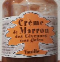Crème de Marron des Cévennes Sans Gluten Vanille