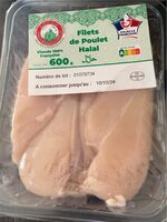 Filets de poulet halal