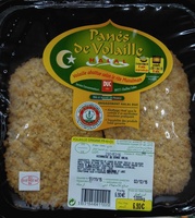 Panés de volaille halal