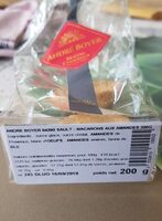Macarons aux amandes