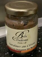 Brin de terroirs délice de sardines au citron