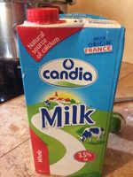 Lait entier stérilisé U.H.T.