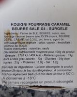 Kouigni fourrage caramel beurre salé
