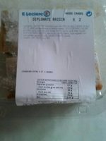 Diplomate raisin