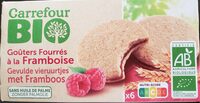 Gouters fourrés à la Framboise