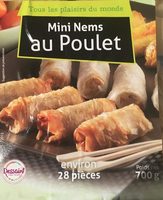 Mini nems au poulet