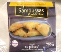 Samoussas Poulet Créole