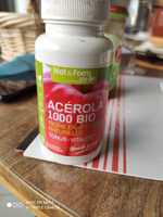 Acérola 1000 Bio - 30 Comprimés - Nat & Form
