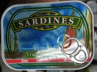 Sardines à l'huile d'olive vierge extra