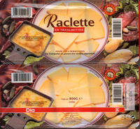 Raclette en tranches