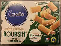 Crêpes apéritives boursin