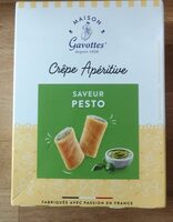 Crêpe apéritive saveur pesto